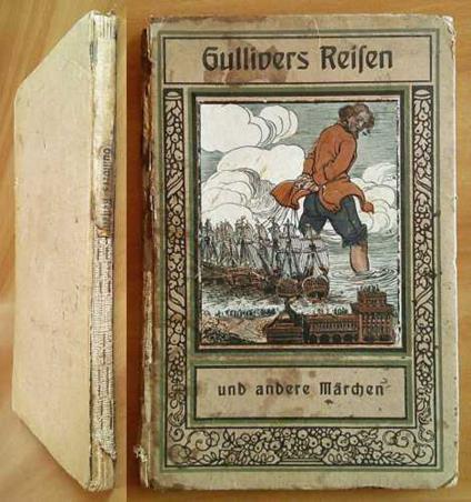 GULLIVERS REISEN UND ANDERE MARCHEN, 1921 - ill. HEINSDORFF e altri - Jonathan Swift - copertina