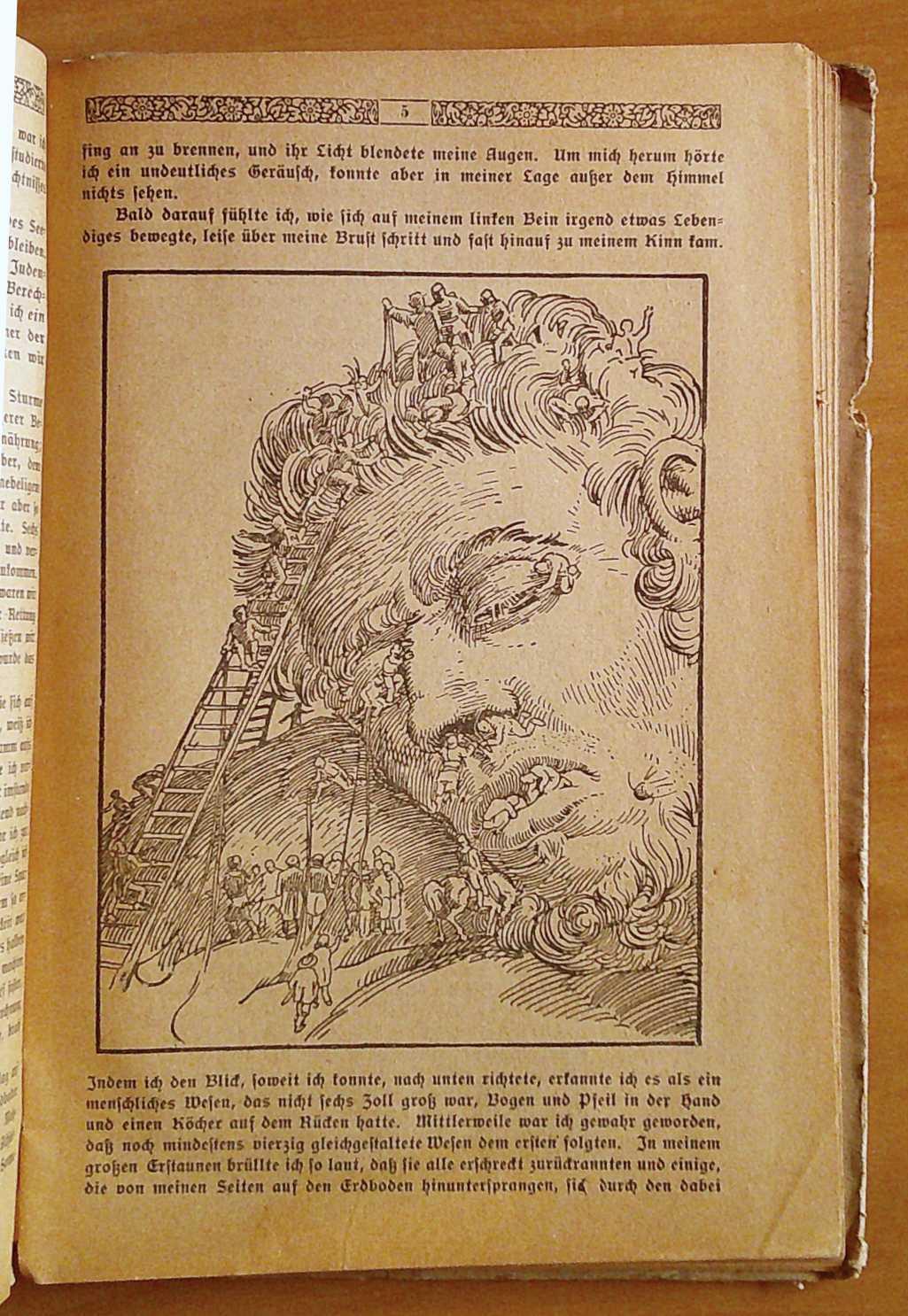 GULLIVERS REISEN UND ANDERE MARCHEN, 1921 - ill. HEINSDORFF e altri