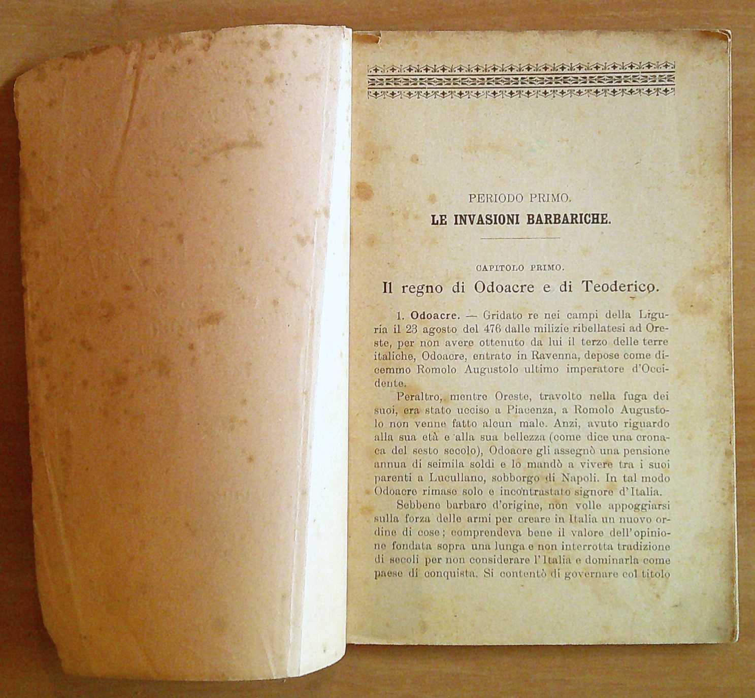 LA STORIA D'ITALIA - Parte II - Storia del Medio Evo - Biblioteca per Tutti, 1915