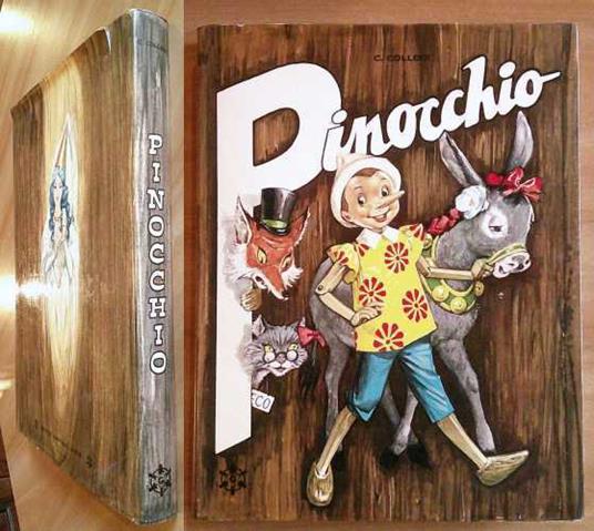 PINOCCHIO, I ed. Integrale, 1968 - ill. G. Z - Carlo Collodi - copertina