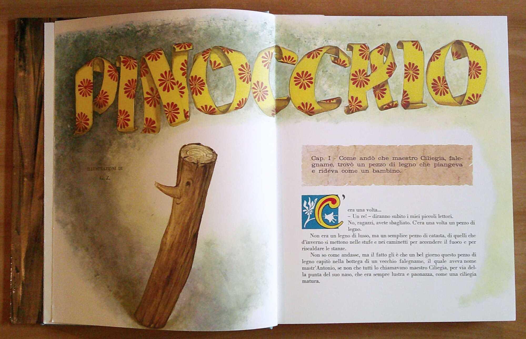 PINOCCHIO, I ed. Integrale, 1968 - ill. G. Z