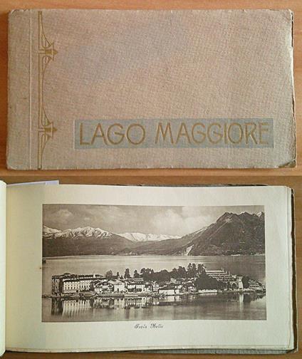 Album Fotografico di 12 Vedute - LAGO MAGGIORE, 1920 ca - copertina