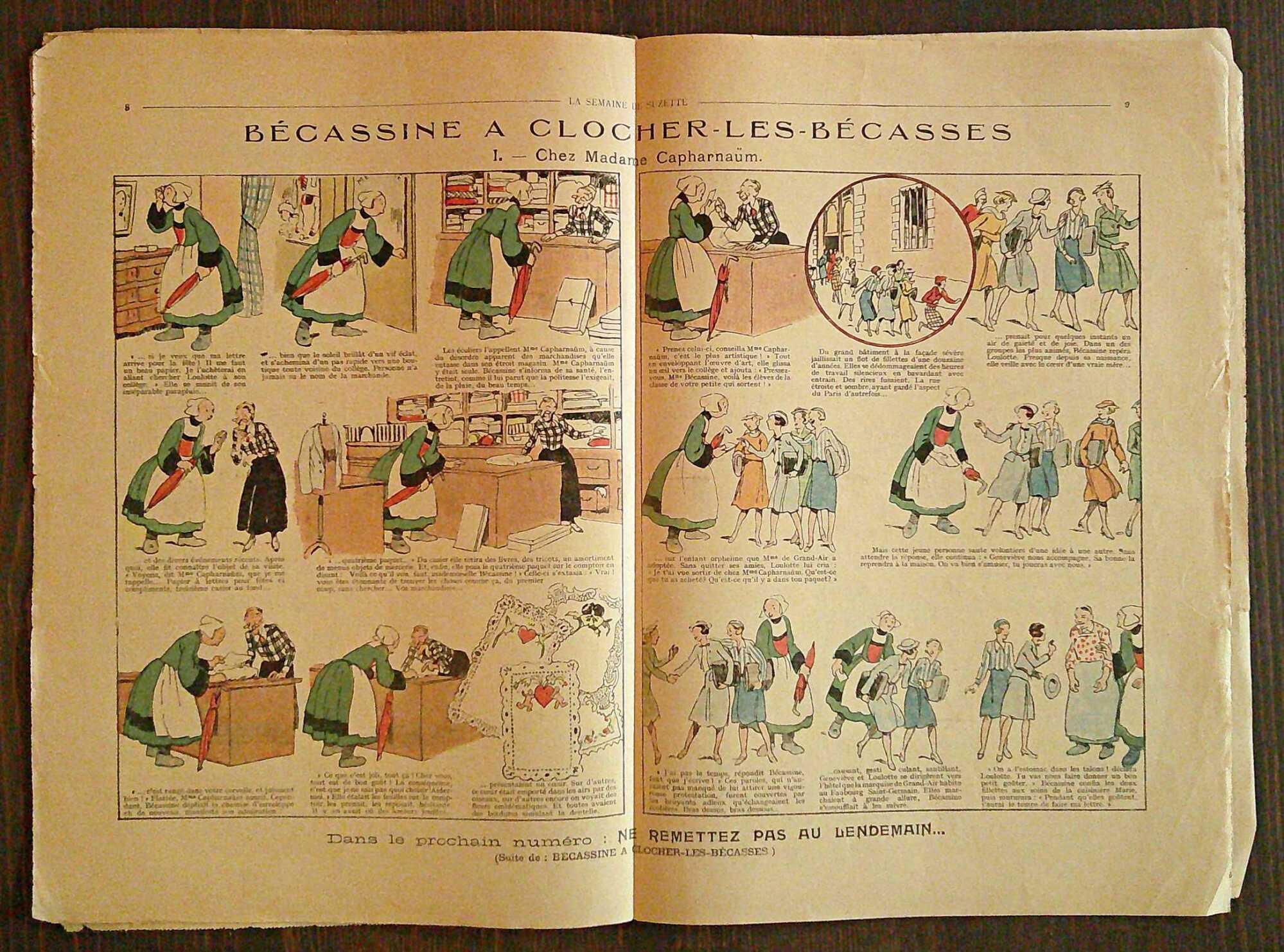 LA SEMAINE DE SUZETTE - N.1, 6 Décembre 1934