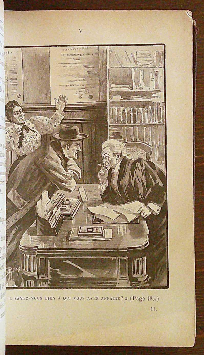 LE TESTAMENT D'UN EXCENTRIQUE - Vol. I e Vol. II, 1900 ca. ill. ROUX