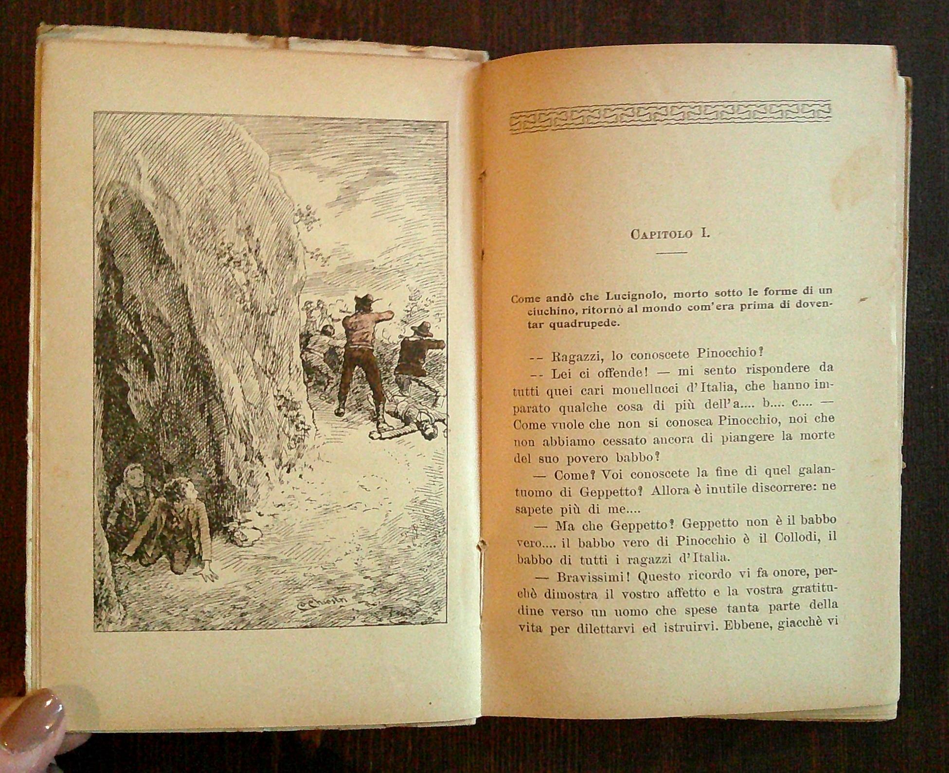 LUCIGNOLO L'amico di Pinocchio, 1926 - ill. CHIOSTRI