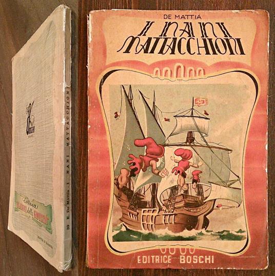 I NANI MATTACCHIONI - Coll. Classici della Gioventù, 1961 - ill. ASTERITI - copertina