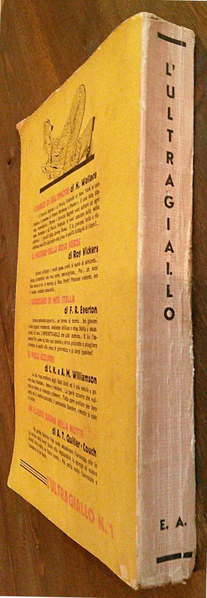 L' ULTRAGIALLO - Collezione di Capolavori Gialli, 1938