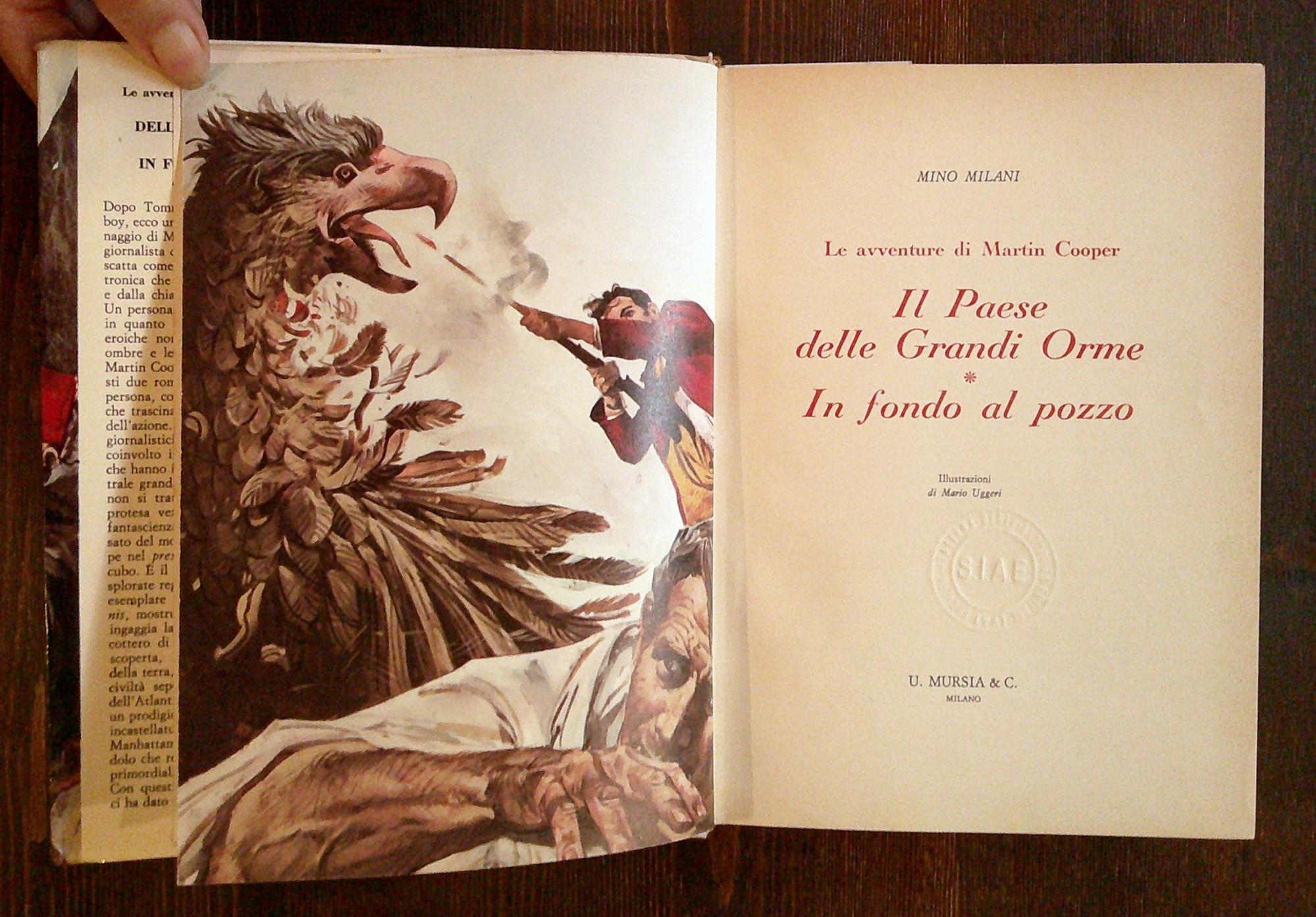 IL PAESE DELLE GRANDI ORME + IN FONDO AL POZZO, 1968 - ill. UGGERI