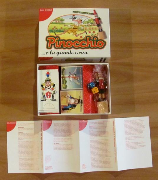 PINOCCHIO E LA GRANDE CORSA, Gioco in Scatola, 1999 - copertina