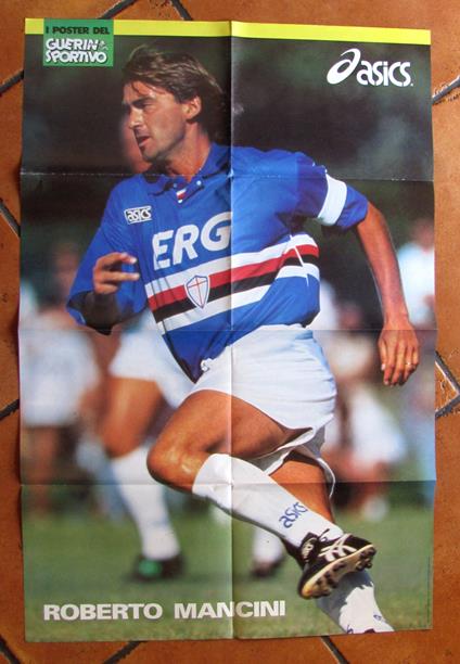 ROBERTO MANCINI - ASICS Poster Guerin Sportivo - copertina