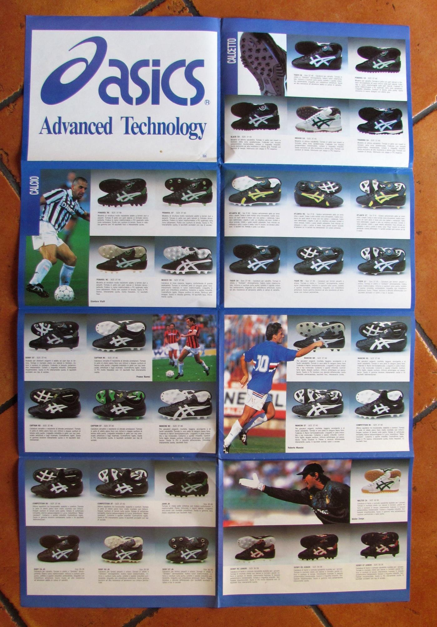 ROBERTO MANCINI - ASICS Poster Guerin Sportivo
