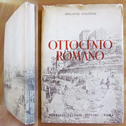 OTTOCENTO ROMANO con 18 tavole - copertina