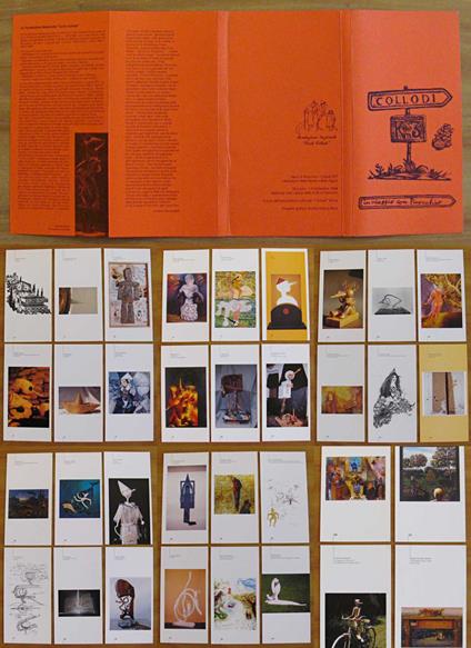 Collodi IN VIAGGIO CON PINOCCHIO - 34 Schede della Mostra, 1998 - copertina