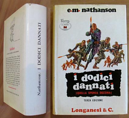 I DODICI DANNATI - Col. La Ginestra N.93, 1968 - E. M. Nathanson - copertina