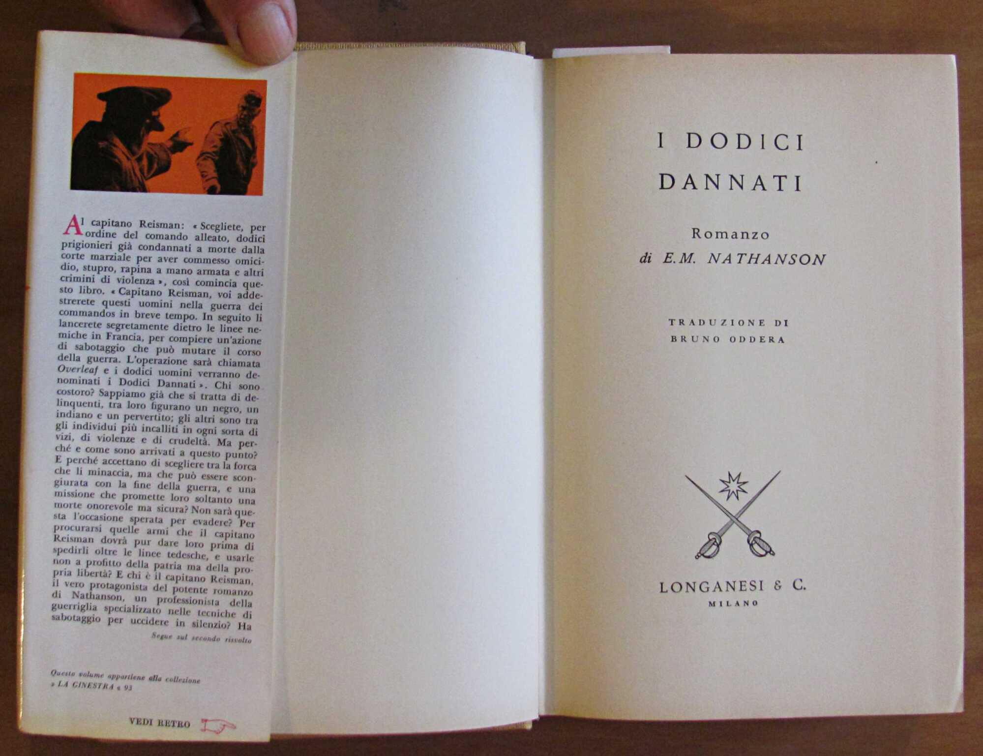 I DODICI DANNATI - Col. La Ginestra N.93, 1968