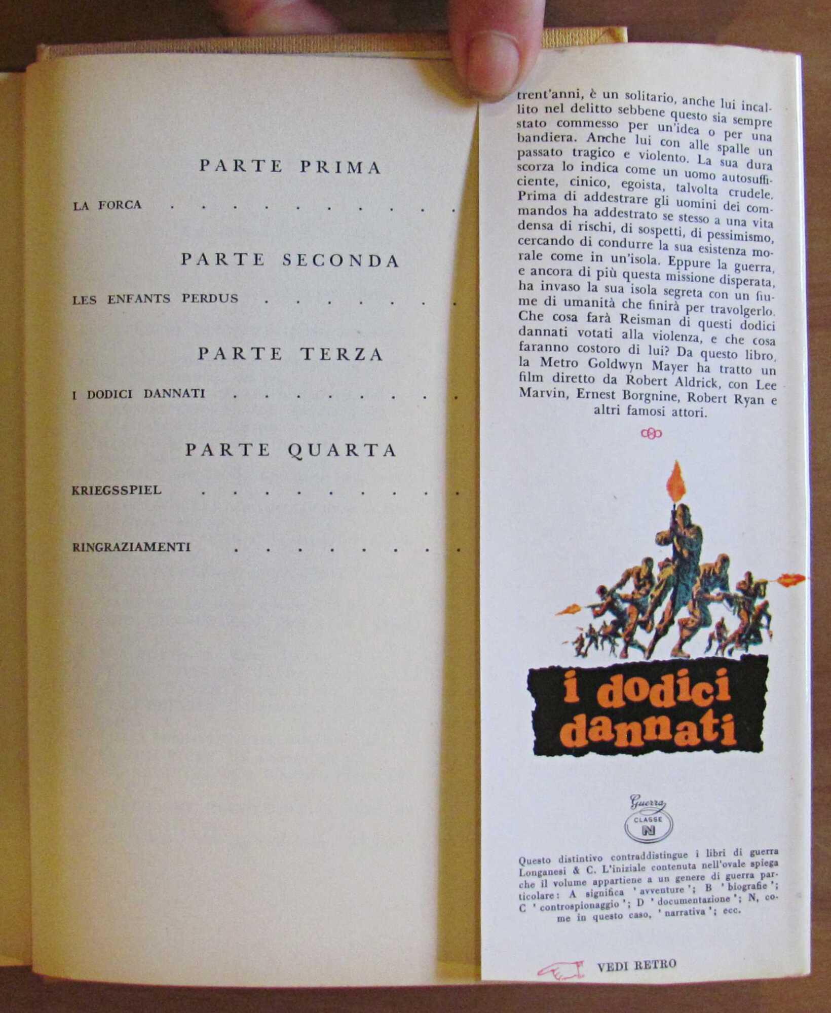 I DODICI DANNATI - Col. La Ginestra N.93, 1968