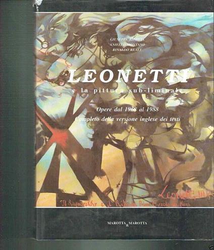 Leonetti E La Pittura Sub-Liminale - copertina
