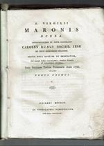 Publio Virginio Maronis Opera 