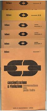 Idac Rivista 1973 N.1-2-3-4-5/6-7 Numeri 6 Centro Documentazione Pistoia