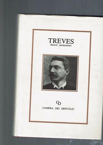 Treves Discorsi Parlamentari - copertina