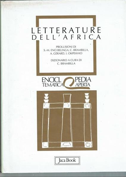 Letterature dell'Africa - copertina