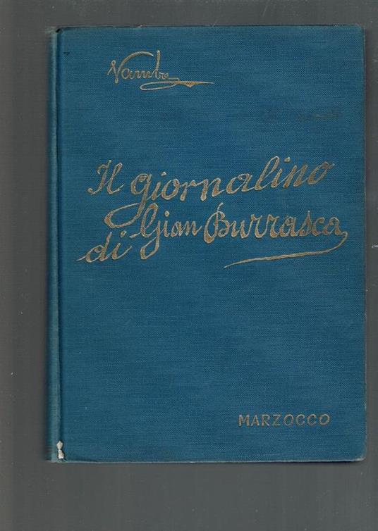 Il Giornalino Di Gian Burrasca Rivisto, Corretto E Completato Da Vamba - Vamba - copertina