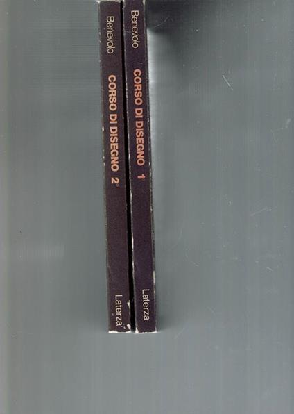 Corso Di Disegno 2 Volumi ** La Descrizione Dell'Ambiente L'Arte Classica - Leonardo Benevolo - copertina