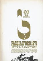 fascia d'oro 1971 - brescia 9/10 ottobre
