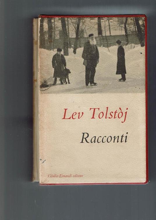 Racconti Tre Volumi - Lev Tolstoj - copertina