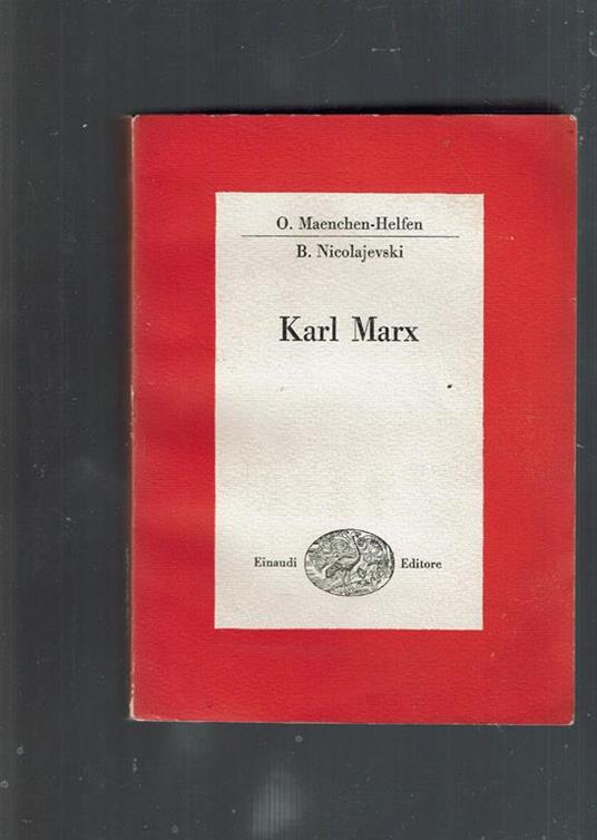Karl Marx - copertina