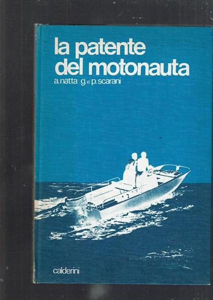 La Patente Del Motonauta - copertina