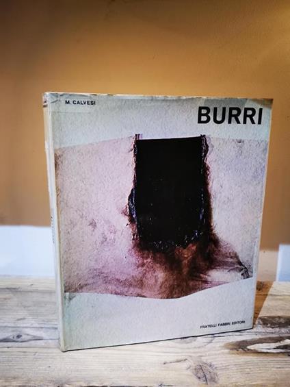 LE Grandi Monografie - Burri - Maurizio Calvesi - copertina