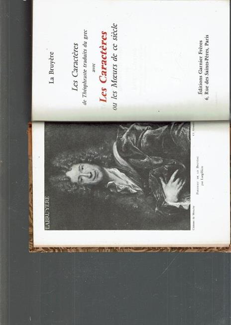 Les Caractères ou Les moeurs de ce siècle - Jean de La Bruyère - 2