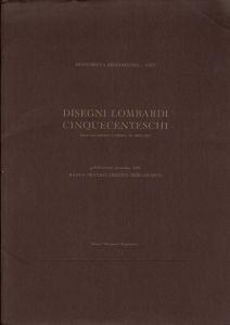 Disegni Lombardi Cinquecenteschi - copertina
