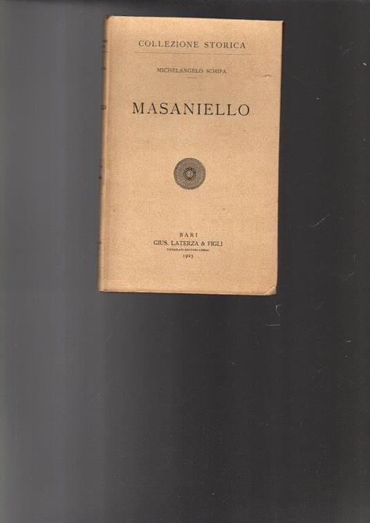 Masaniello - Michelangelo Schipa - copertina