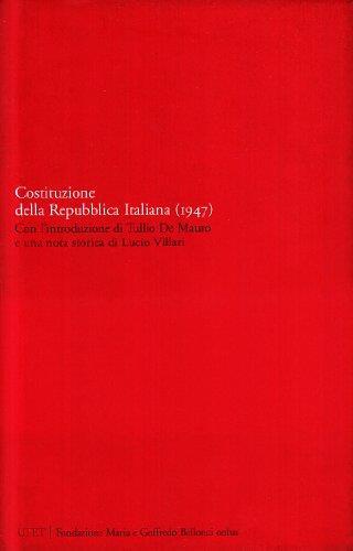 Costituzione della Repubblica Italiana (1947) - 2
