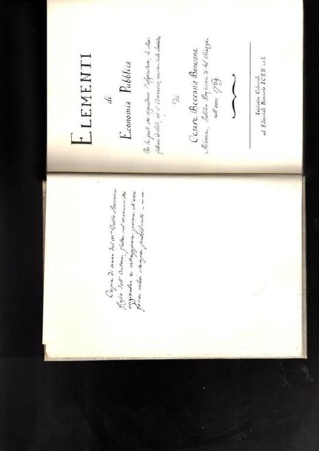 Elementi di economia pubblica - 2