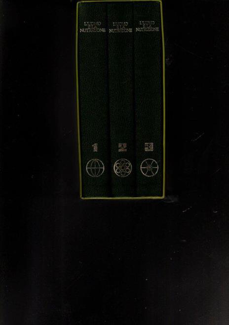 L' Uomo E La Nutrizione 3 Volumi - copertina
