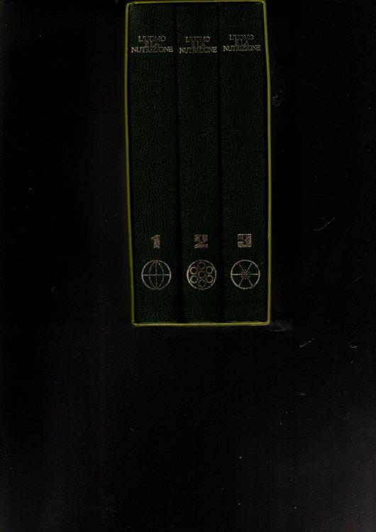 L' Uomo E La Nutrizione 3 Volumi - copertina