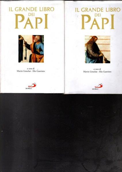 Il Grande Libro Dei Papi 2 Vol - copertina