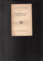 Fenomenologia Del Valore