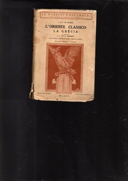 L' Oriente Classico La Grecia -  A. - copertina