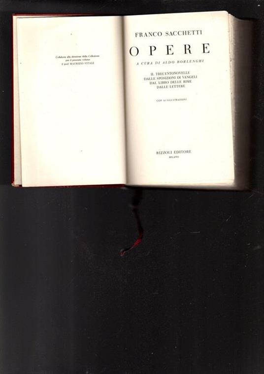 Opere Di Franco Sacchetti - Franco Sacchetti - 2