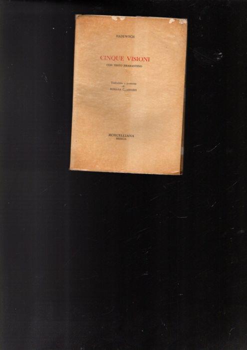 Cinque Visioni Con Tempo Brabantino - copertina