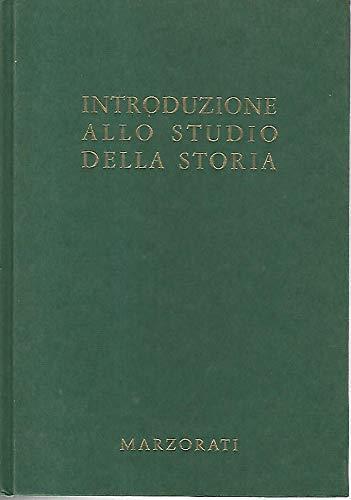 Introduzione allo studio della storia - copertina