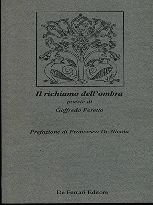 Il richiamo dell\'ombra - copertina