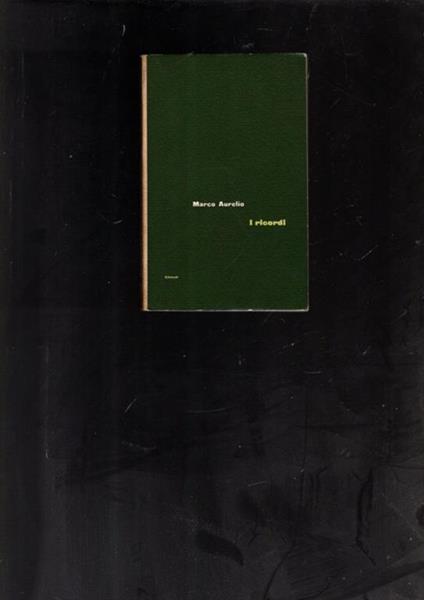 I Ricordi - Marco Aurelio - copertina