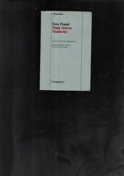 Hugh Selwyn Mauberley - copertina