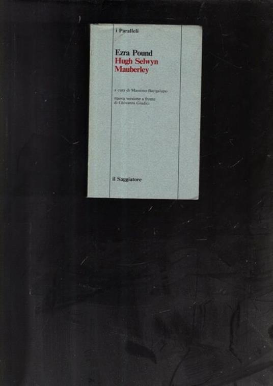 Hugh Selwyn Mauberley - copertina