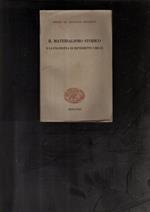 Il materialismo storico e la filosofia di Benedetto Croce